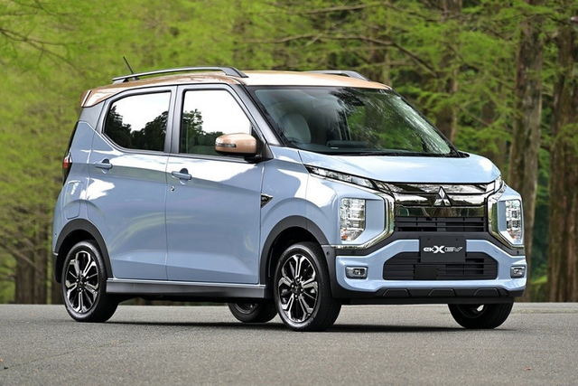 Cận cảnh xe điện 'bao diêm' Mitsubishi eK Cross EV - Hình 11 Can canh xe dien 'bao diem' Mitsubishi eK Cross EV-Hinh-11