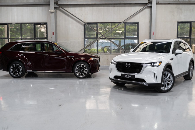 Mazda CX-90 giá rẻ như Hyundai Palisade ở Việt Nam Mazda CX-90 gia re nhu Hyundai Palisade o Viet Nam