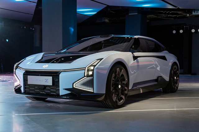 HiPhi Z 2023 giống như phi thuyền tương lai HiPhi Z 2023 giong nhu phi thuyen tuong lai