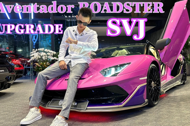 Lamborghini Aventador Roadster hơn 42 tỷ của Phan Công Khanh Lamborghini Aventador Roadster hon 42 ty cua Phan Cong Khanh