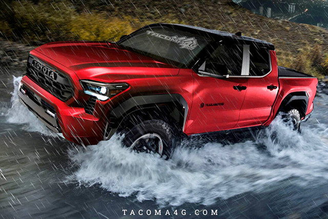 Toyota Tacoma 2024 rục rịch trình làng, “bản xem trước” của Hilux mới - Hình 7 Toyota Tacoma 2024 ruc rich trinh lang, “ban xem truoc” cua Hilux moi-Hinh-7
