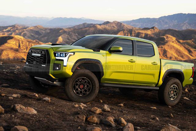 Toyota Tacoma 2024 rục rịch trình làng, “bản xem trước” của Hilux mới Toyota Tacoma 2024 ruc rich trinh lang, “ban xem truoc” cua Hilux moi