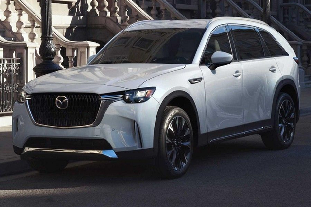 Chi tiết Mazda CX-90 2024 thay thế CX9, mạnh mẽ và sang chảnh hơn Chi tiet Mazda CX-90 2024 thay the CX9, manh me va sang chanh hon