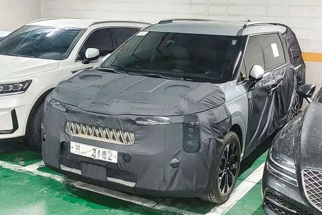 Lộ rõ thiết kế Kia Carnival 2024, đèn pha như SUV thuần điện EV9 - Hình 10 Lo ro thiet ke Kia Carnival 2024, den pha nhu SUV thuan dien EV9-Hinh-10