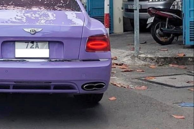Ngắm siêu xe Bentley Continental Flying Spur “tím lịm” ở Vũng Tàu - Hình 6 Ngam sieu xe Bentley Continental Flying Spur “tim lim” o Vung Tau-Hinh-6