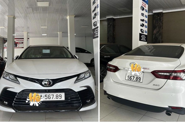 Toyota Camry biển 56789 được rao bán 3,5 tỷ Toyota Camry bien 56789 duoc rao ban 3,5 ty