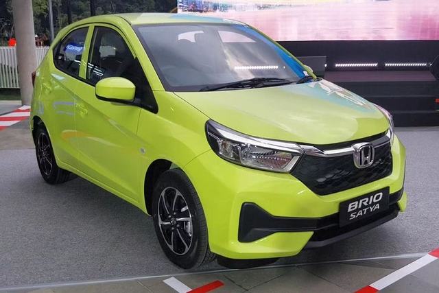 Honda Brio 2023 chỉ từ 262 triệu đồng tại Indonesia Honda Brio 2023 chi tu 262 trieu dong tai Indonesia