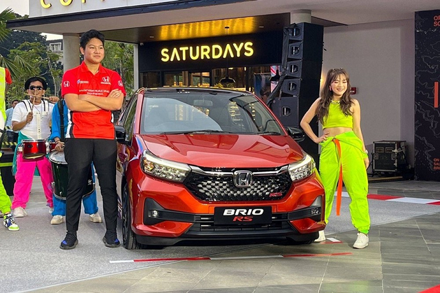 Honda Brio 2023 chỉ từ 262 triệu đồng tại Indonesia - Hình 5 Honda Brio 2023 chi tu 262 trieu dong tai Indonesia-Hinh-5
