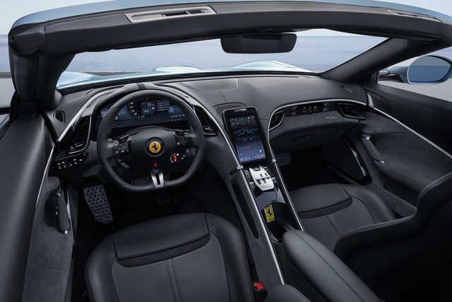 Ferrari Roma Spider 2024 mui trần mềm từ 280.000 USD có gì hay? - Hình 8 Ferrari Roma Spider 2024 mui tran mem tu 280.000 USD co gi hay?-Hinh-8