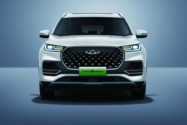 Chery Tiggo 8 Pro e+ chạy 75 km không “uống” xăng Chery Tiggo 8 Pro e+ chay 75 km khong “uong” xang