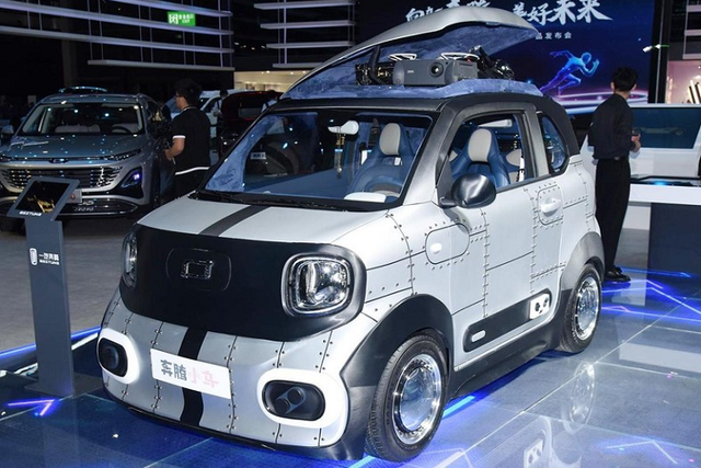 Xe điện cá tính FAW Bestune Pony giá rẻ sắp về Việt Nam - Hình 2 Xe dien ca tinh FAW Bestune Pony gia re sap ve Viet Nam-Hinh-2