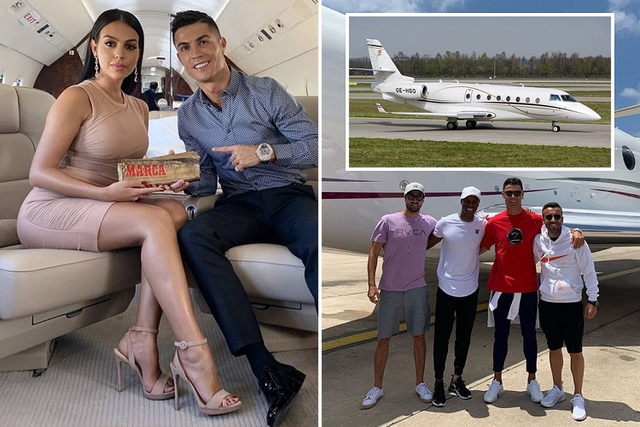 Cristiano Ronaldo sở hữu chuyên cơ Gulfstream G650 1,4 nghìn tỷ đồng Cristiano Ronaldo so huu chuyen co Gulfstream G650 1,4 nghin ty dong