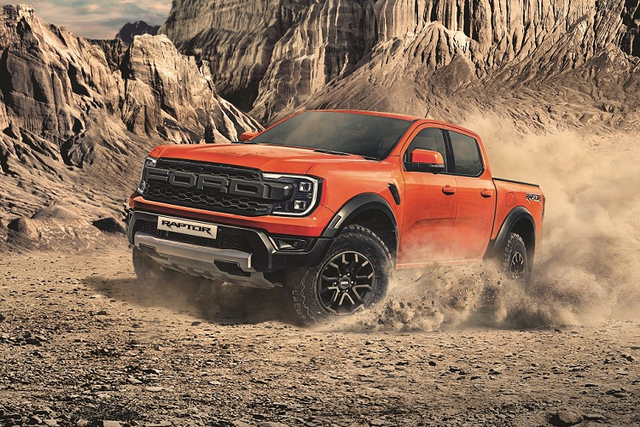 Bán tải Ford Ranger Raptor 2023 về Việt Nam gần 1,3 tỷ đồng - Hình 7 Ban tai Ford Ranger Raptor 2023 ve Viet Nam gan 1,3 ty dong-Hinh-7