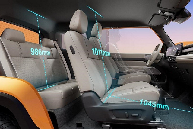 SUV điện Baojun Yep 2023 chỉ khoảng 336 triệu đồng - Hình 7 SUV dien Baojun Yep 2023 chi khoang 336 trieu dong-Hinh-7