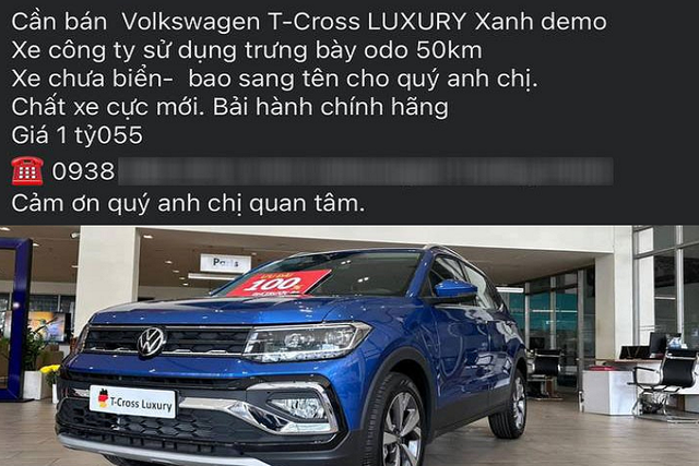 SUV cỡ B Volkswagen T-Cross thế hệ mới đang được thanh lý rẻ gần 250 triệu SUV co B Volkswagen T-Cross the he moi dang duoc thanh ly re gan 250 trieu
