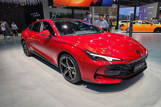 Sedan MG7 chỉ từ 410 triệu đồng vẻ ngoài sang trọng Sedan MG7 chi tu 410 trieu dong ve ngoai sang trong
