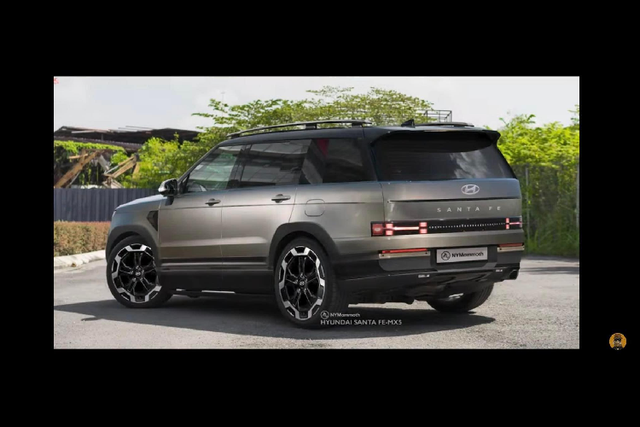 Tận thấy Hyundai SantaFe 2024 'bằng xương, bằng thịt' - Hình 6 Tan thay Hyundai SantaFe 2024 'bang xuong, bang thit'-Hinh-6