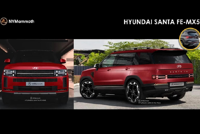 Tan thay Hyundai SantaFe 2024 'bang xuong, bang thit'