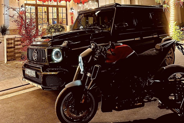 Chồng Đoàn Di Băng chi hơn 2,2 tỷ tậu KTM Brabus 1300 R siêu hiếm - Hình 2 Chong Doan Di Bang chi hon 2,2 ty tau KTM Brabus 1300 R sieu hiem-Hinh-2