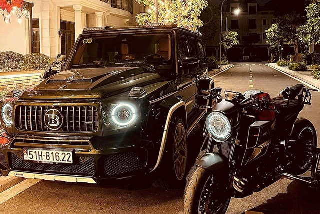 Chồng Đoàn Di Băng chi hơn 2,2 tỷ tậu KTM Brabus 1300 R siêu hiếm Chong Doan Di Bang chi hon 2,2 ty tau KTM Brabus 1300 R sieu hiem