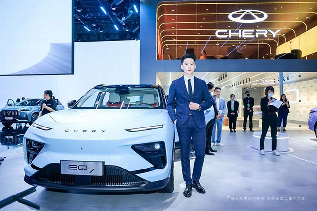 Chery eQ7 - SUV điện Trung Quốc chỉ từ 419 triệu đồng - Hình 10 Chery eQ7 - SUV dien Trung Quoc chi tu 419 trieu dong-Hinh-10