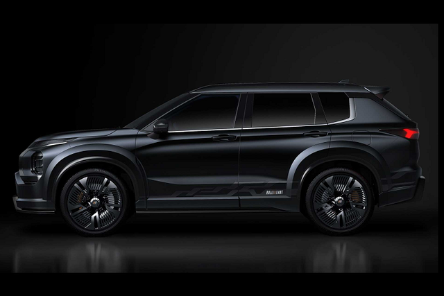 Chi tiết Mitsubishi Outlander Ralliart 2024 mạnh gần 300 mã lực - Hình 4 Chi tiet Mitsubishi Outlander Ralliart 2024 manh gan 300 ma luc-Hinh-4