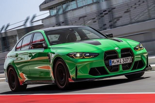 Cận cảnh BMW M3 CS hiệu suất cao 2023 trước ngày ra mắt - Hình 2 Can canh BMW M3 CS hieu suat cao 2023 truoc ngay ra mat-Hinh-2