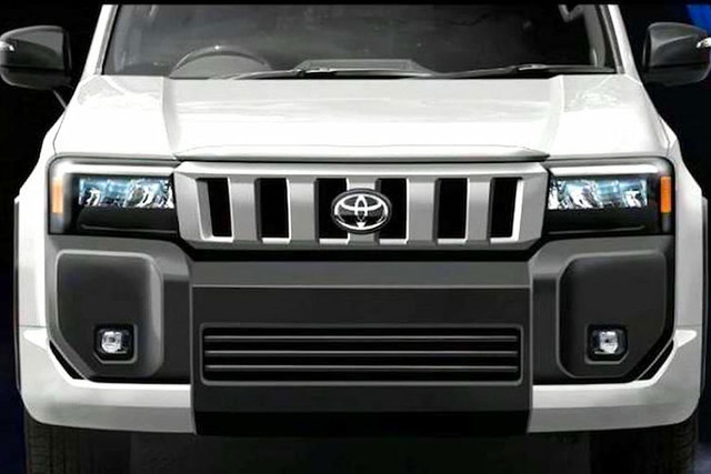 SUV đậm chất việt dã Toyota Land Cruiser Prado 2024 - Hình 4 SUV dam chat viet da Toyota Land Cruiser Prado 2024-Hinh-4