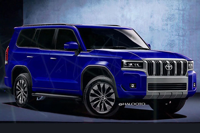 SUV đậm chất việt dã Toyota Land Cruiser Prado 2024 - Hình 2 SUV dam chat viet da Toyota Land Cruiser Prado 2024-Hinh-2