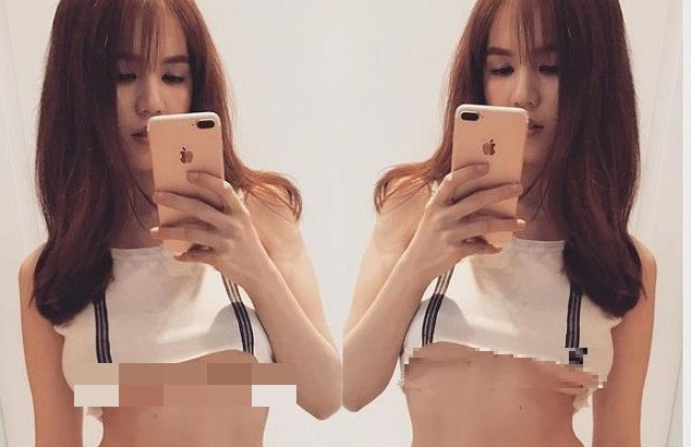 Cánh mày râu 'xịt máu mũi' với áo croptop khoe chân ngực của các sao Canh may rau 'xit mau mui' voi ao croptop khoe chan nguc cua cac sao