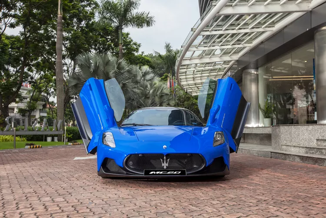 Cận cảnh Maserati MC20 chính hãng hơn 16 tỷ đồng - Hình 15 Can canh Maserati MC20 chinh hang hon 16 ty dong-Hinh-15