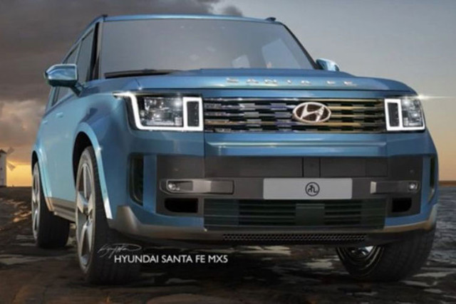 Cận cảnh nội thất của SantaFe 2024 lấy cảm hứng từ xe sang - Hình 6 Can canh noi that cua SantaFe 2024 lay cam hung tu xe sang-Hinh-6