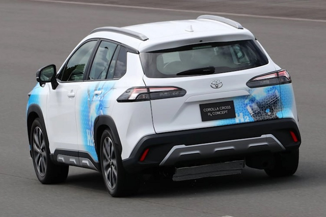 Chi tiết Toyota Corolla Cross chạy động cơ Hydro mạnh 300 mã lực - Hình 6 Chi tiet Toyota Corolla Cross chay dong co Hydro manh 300 ma luc-Hinh-6