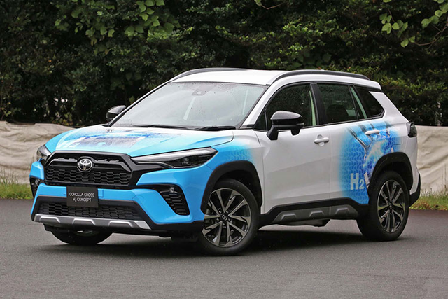 Chi tiết Toyota Corolla Cross chạy động cơ Hydro mạnh 300 mã lực - Hình 5 Chi tiet Toyota Corolla Cross chay dong co Hydro manh 300 ma luc-Hinh-5