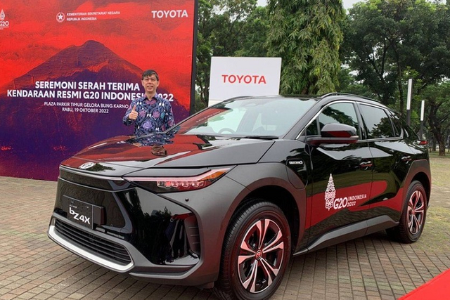 Dàn ôtô điện chở lãnh đạo tham dự Hội nghị thượng đỉnh G20 - Hình 8 Dan oto dien cho lanh dao tham du Hoi nghi thuong dinh G20-Hinh-8