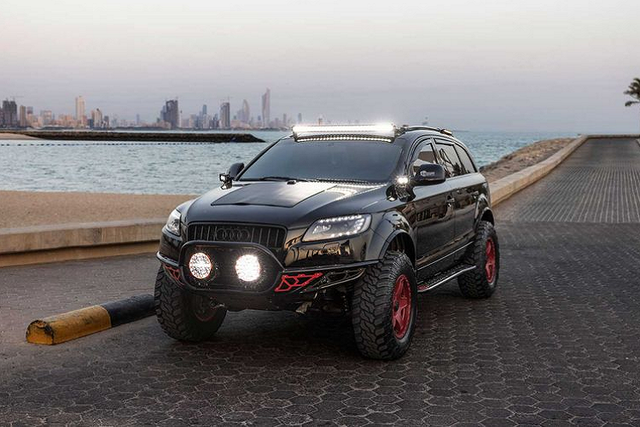 Audi Q7 hạng sang off-road độc nhất vô nhị, "đua" mọi loại địa hình - Hình 4 Audi Q7 hang sang off-road doc nhat vo nhi,