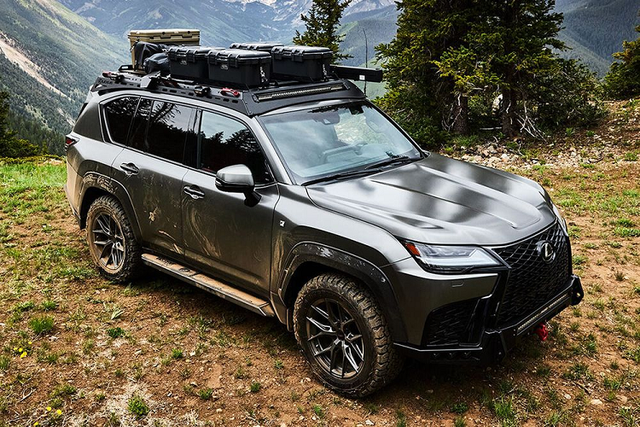 Đây là chiếc Lexus LX600 hạng sang cho dành cho các sếp thích chơi off-road Day la chiec Lexus LX600 hang sang cho danh cho cac sep thich choi off-road