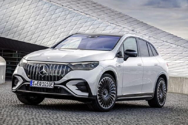 SUV chạy điện của Mercedes-Benz mạnh 687 mã lực SUV chay dien cua Mercedes-Benz manh 687 ma luc