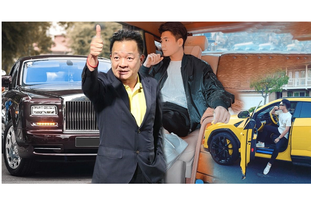 Dàn xe xích lô mui trần trong lễ ăn hỏi con trai bầu Hiển - Hình 7 Dan xe xich lo mui tran trong le an hoi con trai bau Hien-Hinh-7