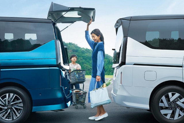 Cận cảnh Nissan Serena 2023 từ 519 triệu đồng - Hình 5 Can canh Nissan Serena 2023 tu 519 trieu dong-Hinh-5