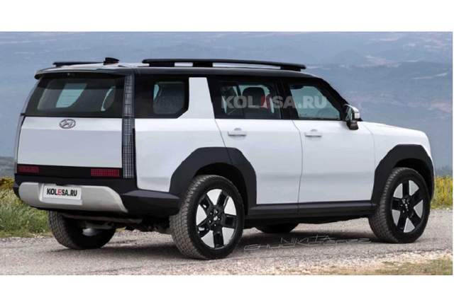 Bắt gặp Hyundai SantaFe 2024 chạy thử trên đường - Hình 9 Bat gap Hyundai SantaFe 2024 chay thu tren duong-Hinh-9