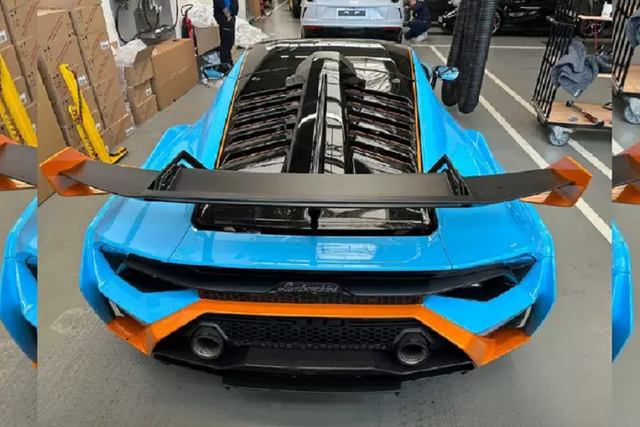 Siêu xe Lamborghini Huracan STO mới gần 30 tỷ đồng đang về Việt Nam - Hình 3 Sieu xe Lamborghini Huracan STO moi gan 30 ty dong dang ve Viet Nam-Hinh-3