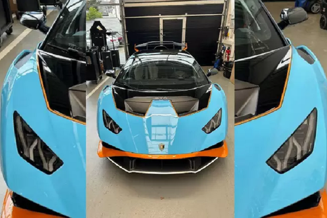 Siêu xe Lamborghini Huracan STO mới gần 30 tỷ đồng đang về Việt Nam - Hình 2 Sieu xe Lamborghini Huracan STO moi gan 30 ty dong dang ve Viet Nam-Hinh-2