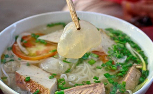Khám phá bún sứa đặc sản Nha Trang khiến chị em mê mẩn Kham pha bun sua dac san Nha Trang khien chi em me man