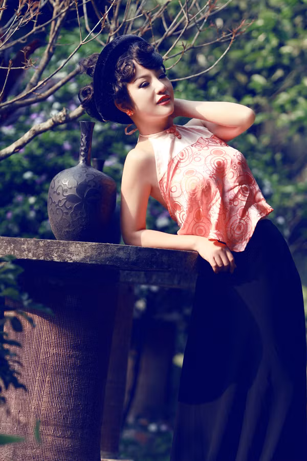 Sao Viet mat ao yem khoe vong 1 cang tron, goi cam gay bong mat-Hinh-8