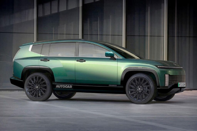 Xuất hiện Hyundai Ioniq 9 2025 - SUV điện cỡ lớn - Hình 6 Xuat hien Hyundai Ioniq 9 2025 - SUV dien co lon-Hinh-6