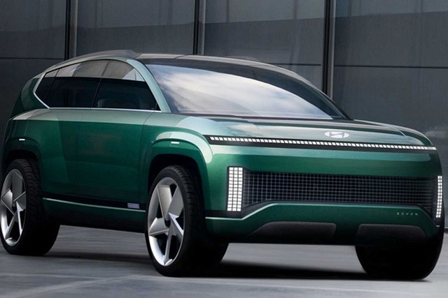 Xuất hiện Hyundai Ioniq 9 2025 - SUV điện cỡ lớn - Hình 2 Xuat hien Hyundai Ioniq 9 2025 - SUV dien co lon-Hinh-2