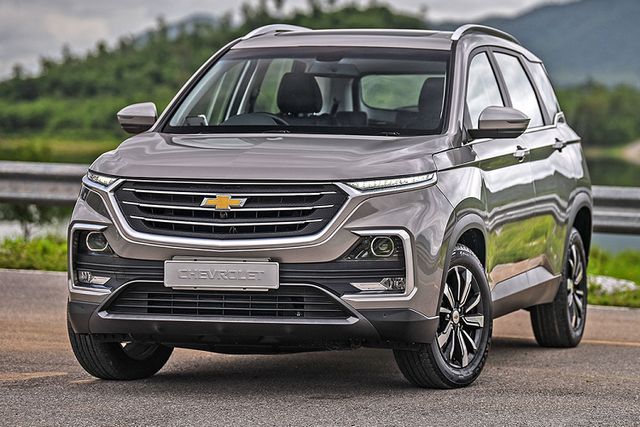 Lộ diện Chevrolet Captiva mới cóng có giá từ 767 triệu đồng Lo dien Chevrolet Captiva moi cong co gia tu 767 trieu dong