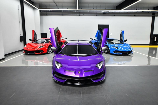 Dàn siêu xe hàng hiếm Lamborghini Aventador SVJ của đại gia tỷ đô - Hình 6 Dan sieu xe hang hiem Lamborghini Aventador SVJ cua dai gia ty do-Hinh-6