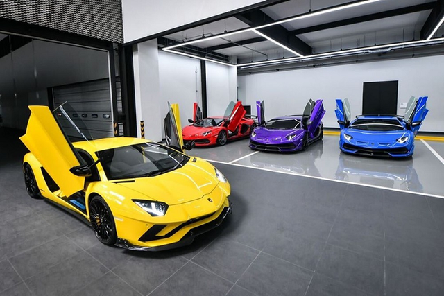 Dàn siêu xe hàng hiếm Lamborghini Aventador SVJ của đại gia tỷ đô - Hình 7 Dan sieu xe hang hiem Lamborghini Aventador SVJ cua dai gia ty do-Hinh-7
